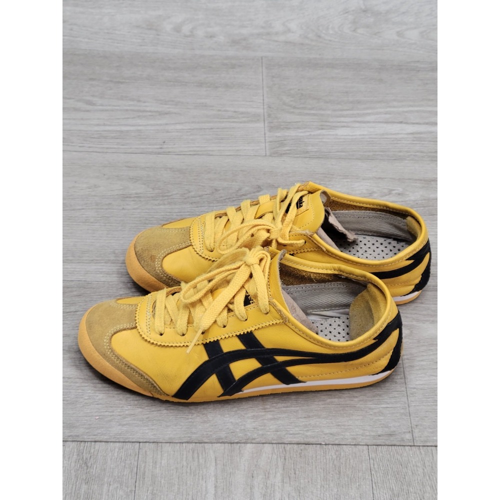 Onitsuka Tiger Mexico 66 Kill Bill Sneakers Men's 4.5 Women's 6 Yellow Black